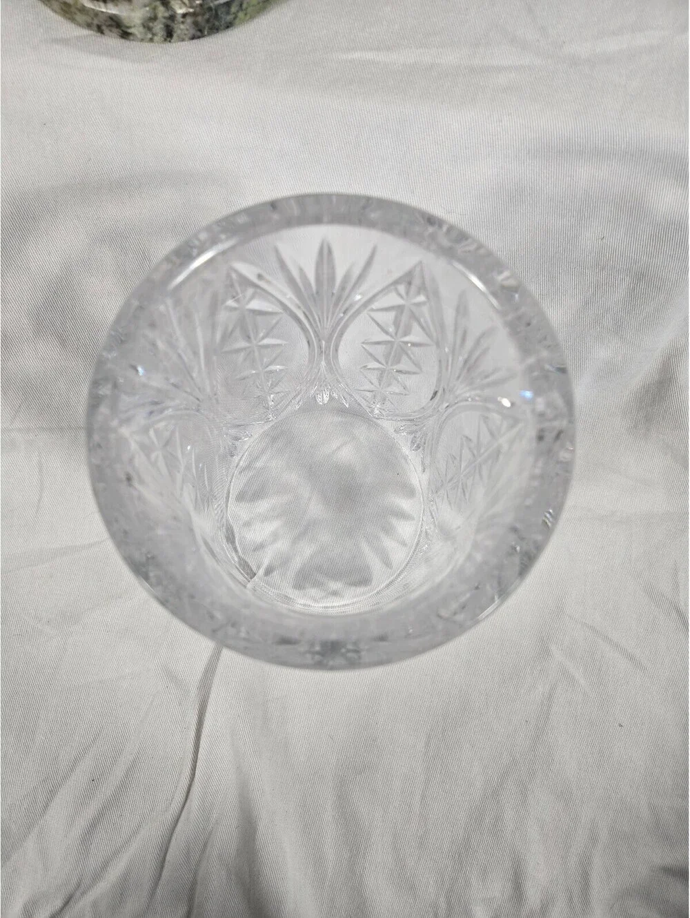 Waterford Crystal Connemara Marble Ah Chara Failte Cylinder Hurricane Lamp